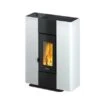 Freepoint Pelletofen Roxy Stand Stahl Weiß 2,7-7 KW EEK: A+ -Heizgeräte 009 18427 ROXYStandWeiss 1