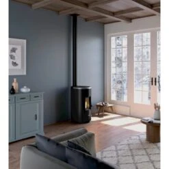 Freepoint Pelletofen Chrome 7 Stahl Titanium 2,5-7 KW EEK: A+ 7 Freepoint Pelletofen Chrome 7 Stahl Titanium 2,5-7 KW EEK: A+ -Heizgeräte 09 18472 CHROME7Titanium 2