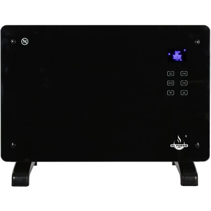 El Fuego Glaskonvektor 1500 W Schwarz 5 El Fuego Glaskonvektor 1500 W Schwarz – Bild 3