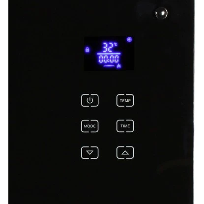 El Fuego Glaskonvektor 1500 W Schwarz 7 El Fuego Glaskonvektor 1500 W Schwarz – Bild 5