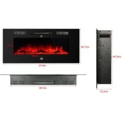 El Fuego Elektrokamin Bern 130 LED-Ambientelicht 900 - 1800 W 23 El Fuego Elektrokamin Bern 130 LED-Ambientelicht 900 - 1800 W -Heizgeräte 1139013 2240 AY6392 4