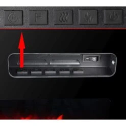 El Fuego Elektrokamin Bern 100 LED-Ambientelicht 900 - 1800 W -Heizgeräte 1139021 2240 AY6391 6