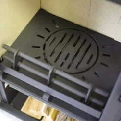 Wamsler Kaminofen Yara Sandstein Schwarz 8 KW EEK: A -Heizgeräte 1154731 4432 6