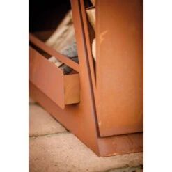 Ferrum Art Design Kaminofen Twin 1-0518 Rostbraun -Heizgeräte 1182757 3464 Kaminofen 3