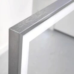 Vasner Spiegel-Infrarotheizung Zipris S LED 400 W Mit Licht Und Chrom-Rahmen -Heizgeräte 177516 4832 4