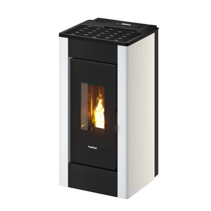 Freepoint Pelletofen Sharp Airtight Stahl Weiß 2,5-7,7 KW EEK: A+ 3 Freepoint Pelletofen Sharp Airtight Stahl Weiß 2,5-7,7 KW EEK: A+