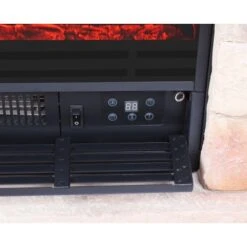 EL Fuego Elektrokamin Kitzbühel Stein Mit Heizung 1,8 KW -Heizgeräte 1 2240 AY0684 Detailfoto 4