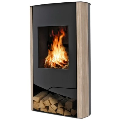 Wamsler Kaminofen N-Line Schwarz Mit Sandstein-Verkleidung 5 KW EEK: A+ 3 Wamsler Kaminofen N-Line Schwarz Mit Sandstein-Verkleidung 5 KW EEK: A+