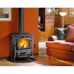 La Nordica Kaminofen Isetta Gusseisen Schwarz 7,7 KW EEK: A+ -Heizgeräte 228373 1009 2