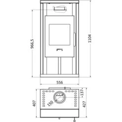 Wamsler Kaminofen Yuna Naturstein Grau 6 KW EEK: A 8 Wamsler Kaminofen Yuna Naturstein Grau 6 KW EEK: A -Heizgeräte 2375657 4432 9