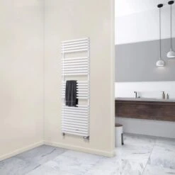 Schulte ExpressPlus Design-Heizkörper Genf Anschluss Unten 717 W Alpinweiß -Heizgeräte 245206 6692 1