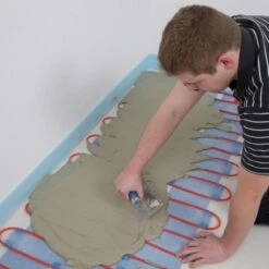 Perobe Warmwasser Fußbodentemperierung 5 M² Heizmatte -Heizgeräte 342449 6956 02