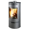Thorma Kaminofen Andorra Stahl Eisengrau 7,5 KW EEK:A -Heizgeräte 343442 ANDORRAgrey