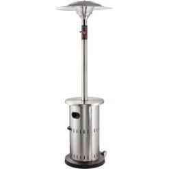 Enders Terrassenheizer Solid Eco Green 6 KW Edelstahl Ø 88 Cm X 230 Cm