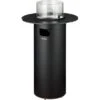 Enders Gas-Terrassenfeuer Nova Ø 36 Cm X 102 Cm Schwarz -Heizgeräte 4000591006913 3795 S 01