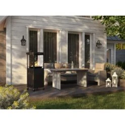 Gaskamin Ridera 6,5 KW Mit Panoramaglas Und Lava-Deko-Steinen -Heizgeräte 4048126602964 AB03 190820