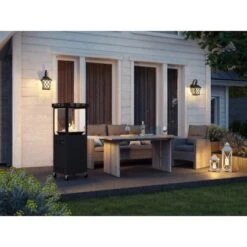 Gaskamin Ridera 6,5 KW Mit Panoramaglas Und Lava-Deko-Steinen -Heizgeräte 4048126602964 AB04 310820