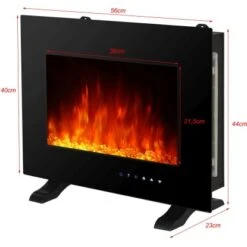 El Fuego Elektrokamin Aarau II Schwarz 900/2000 W 24 El Fuego Elektrokamin Aarau II Schwarz 900/2000 W -Heizgeräte 4250373262819 2240 S 3