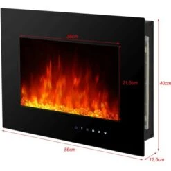 El Fuego Elektrokamin Aarau II Schwarz 900/2000 W 28 El Fuego Elektrokamin Aarau II Schwarz 900/2000 W -Heizgeräte 4250373262819 2240 S 8