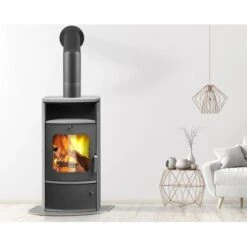 Accente Dauerbrand Kaminofen Montreal 2.0 Naturstein Grau 6 KW Mit Automatik -Heizgeräte 4251787400392 2881 AB 01