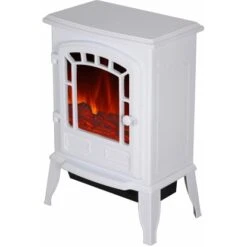 EL Fuego Elektrokamin Como Weiß Mit Heizung 2 KW 17 EL Fuego Elektrokamin Como Weiß Mit Heizung 2 KW -Heizgeräte 4416426 2240 AY0687