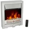 EL Fuego Elektrokamin Luton Silber 2 KW -Heizgeräte 441643 2240 luton 1