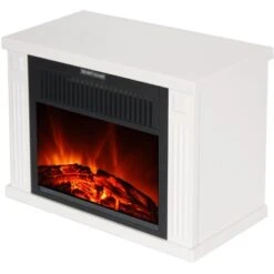 EL Fuego Elektrokamin Brügge Weiß 1,2 KW -Heizgeräte 441644 2240 bruegge 4