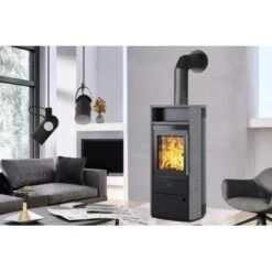 Kleining Kaminofen Dublin Mit Natursteinverkleidung 6 KW EEK: A+ -Heizgeräte 4 1099 1006 DublinMilieu 3