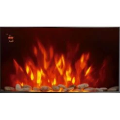 EL Fuego Elektrokamin Zürich Schwarz LED-Beleuchtung Dimmbar 2 KW 20 EL Fuego Elektrokamin Zürich Schwarz LED-Beleuchtung Dimmbar 2 KW -Heizgeräte 4 2240 AY0619 Detailfoto 2