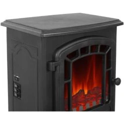 El Fuego Elektrokamin Como Schwarz Mit Heizung 2 KW -Heizgeräte 4 2240 AY6871 Detailfoto 1