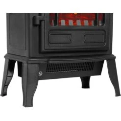 El Fuego Elektrokamin Como Schwarz Mit Heizung 2 KW -Heizgeräte 4 2240 AY6871 Detailfoto 3