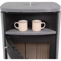 Accente Dauerbrand Kaminofen Montreal 2.0 Naturstein Grau 6 KW Mit Automatik -Heizgeräte 531767 4975 15