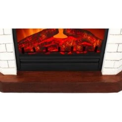 EL Fuego Elektrokamin Kiel Weiß 1,5 KW -Heizgeräte 5 2240 AY6212 Detailfoto 4