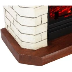 EL Fuego Elektrokamin Kiel Weiß 1,5 KW -Heizgeräte 5 2240 AY6212 Detailfoto 7