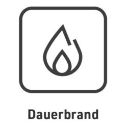 Hark Dauerbrand-Kaminofen Taifun Schwarz Naturstein Grau 8 KW Automatik EEK: A+ -Heizgeräte 6049506 04 1