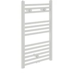 Sanotechnik Badheizkörper Bari Gerade 803 X 600 Mm Weiß Mit Mittelanschluss