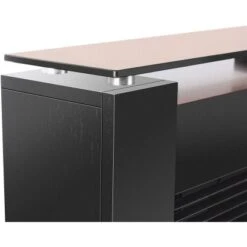 EL Fuego Elektrokamin Tessin Schwarz Mit Heizung Dimmbar 1,8 KW -Heizgeräte 6 2240 AY0627 Detailfoto 9