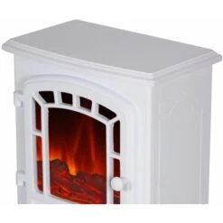 EL Fuego Elektrokamin Como Weiß Mit Heizung 2 KW 27 EL Fuego Elektrokamin Como Weiß Mit Heizung 2 KW -Heizgeräte 6 2240 AY0687 Detailfoto 6