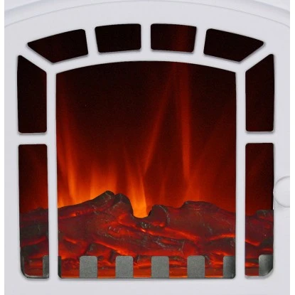 EL Fuego Elektrokamin Como Weiß Mit Heizung 2 KW 6 EL Fuego Elektrokamin Como Weiß Mit Heizung 2 KW – Bild 4