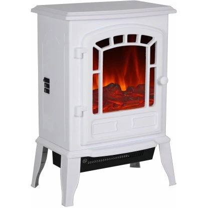 EL Fuego Elektrokamin Como Weiß Mit Heizung 2 KW 4 EL Fuego Elektrokamin Como Weiß Mit Heizung 2 KW – Bild 2