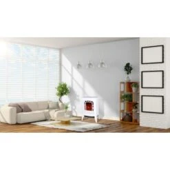 EL Fuego Elektrokamin Como Weiß Mit Heizung 2 KW 22 EL Fuego Elektrokamin Como Weiß Mit Heizung 2 KW -Heizgeräte 6 2240 AY0687 Milieufoto 1