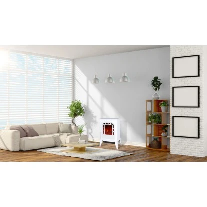 EL Fuego Elektrokamin Como Weiß Mit Heizung 2 KW 10 EL Fuego Elektrokamin Como Weiß Mit Heizung 2 KW – Bild 8