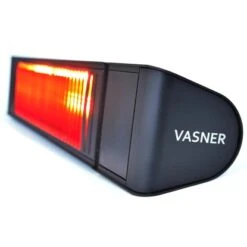 VASNER Teras X20 Infrarot-Heizstrahler 2000 Watt Mit Fernbedienung Schwarz -Heizgeräte 752913 4832 ECMVTX20S 2