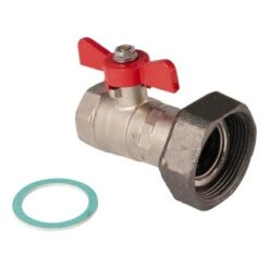 Sanitop-Wingenroth Pumpen-Kugelhahn Mit Kraftbremse 1 X 38 Mm 1 1/2"