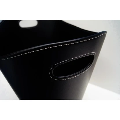 Firefix Kaminkorb Leder Mit Zwei Griffmulden 31 Cm X 39 Cm X 39 Cm 4 Firefix Kaminkorb Leder Mit Zwei Griffmulden 31 Cm X 39 Cm X 39 Cm – Bild 2