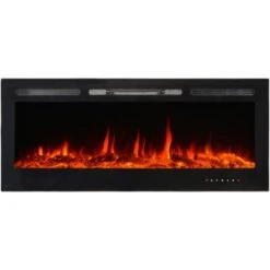 El Fuego LED-Elektrokamin Luzern Mit Heizung Dimmbar 1,8 KW -Heizgeräte 779070 2240 LUZERN 4