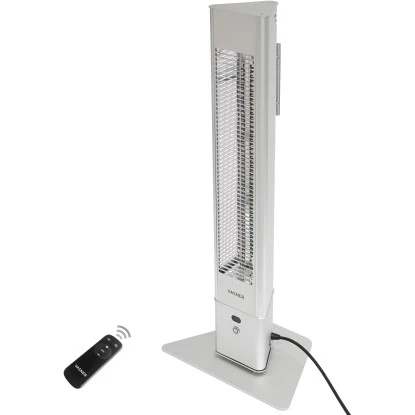Vasner Infrarot-Standheizstrahler HeatTower 2500 W Mit Fernbedienung Silber 3 Vasner Infrarot-Standheizstrahler HeatTower 2500 W Mit Fernbedienung Silber