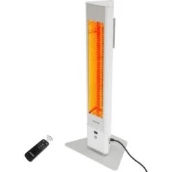 Vasner Infrarot-Standheizstrahler HeatTower 2500 W Mit Fernbedienung Weiß -Heizgeräte 786645 4832 ECMVHTW25 09