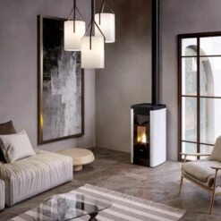 FreePoint Pelletofen Steel 9 Stahl Weiß 2,5 KW - 8,5 KW EEK: A+ 7 FreePoint Pelletofen Steel 9 Stahl Weiß 2,5 KW - 8,5 KW EEK: A+ -Heizgeräte 8053859014980 1009 AB 01