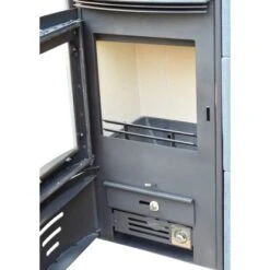 Accente Kaminofen Turin 2.0 Naturstein 6 KW Grau Mit Automatik EEK: A -Heizgeräte 81 TURINGTS11FA 2881 Bild4